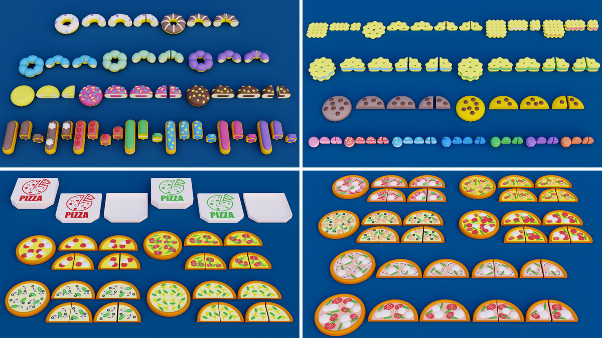 Cartoon Food Mega Pack
