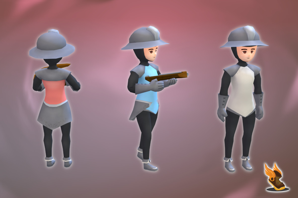 Stylized NPC - Knight Archer