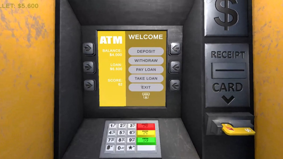 Advanced Low-Poly ATM System