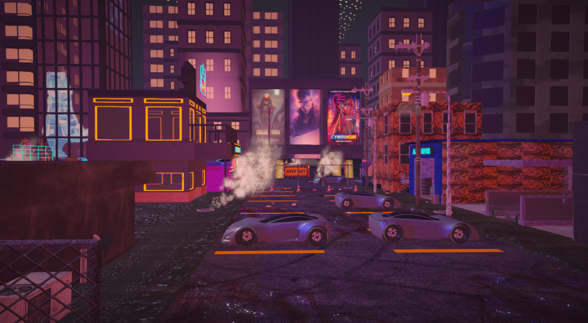 WebGL Multiplayer – Cyberpunk City