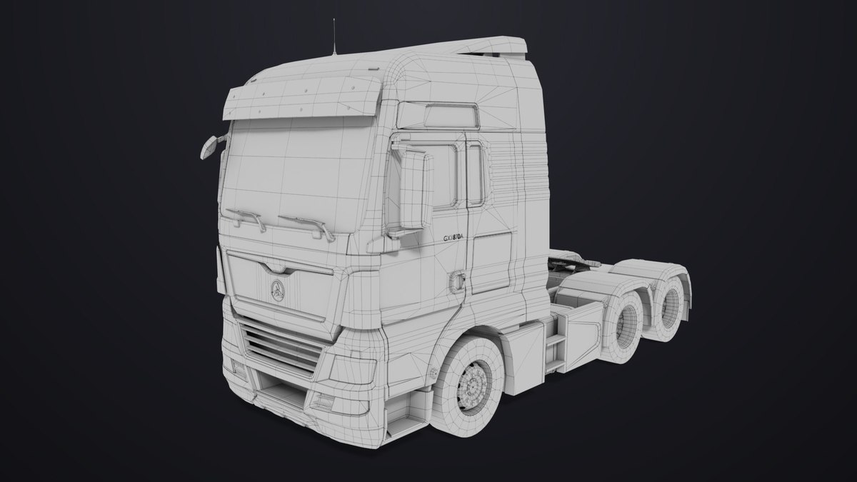 Heavy Truck 7 Chassis Collection URP HDRP Textures
