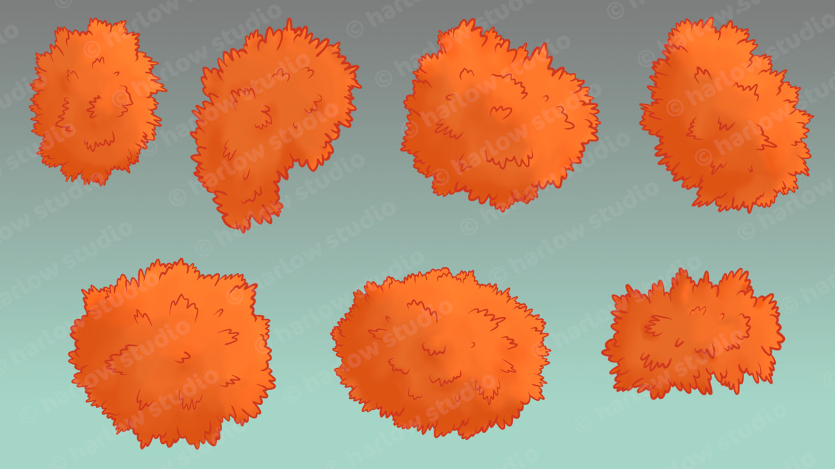 2D Hand-drawn - Modular Forest Asset Pack