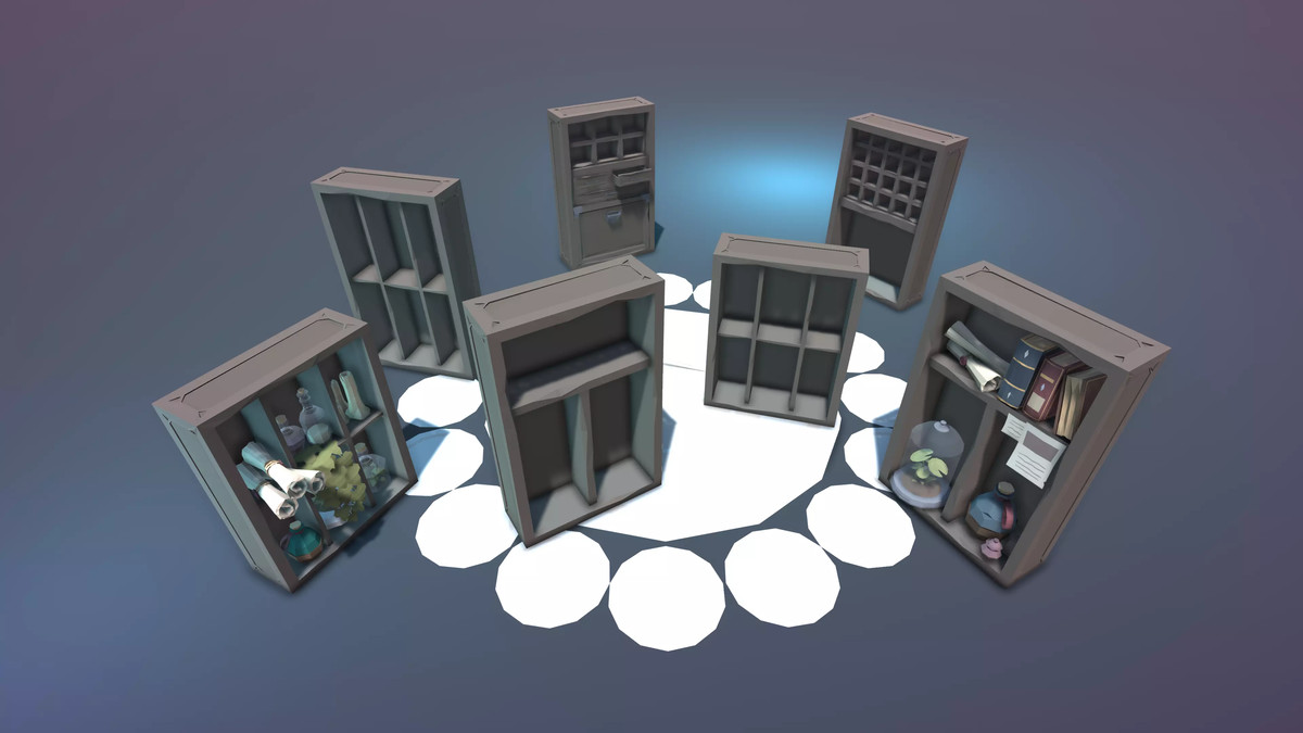 STYLIZED Low Poly Fantasy Bundle Vol. 2