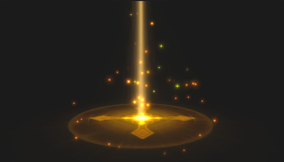 Game VFX - Light Magic Effect