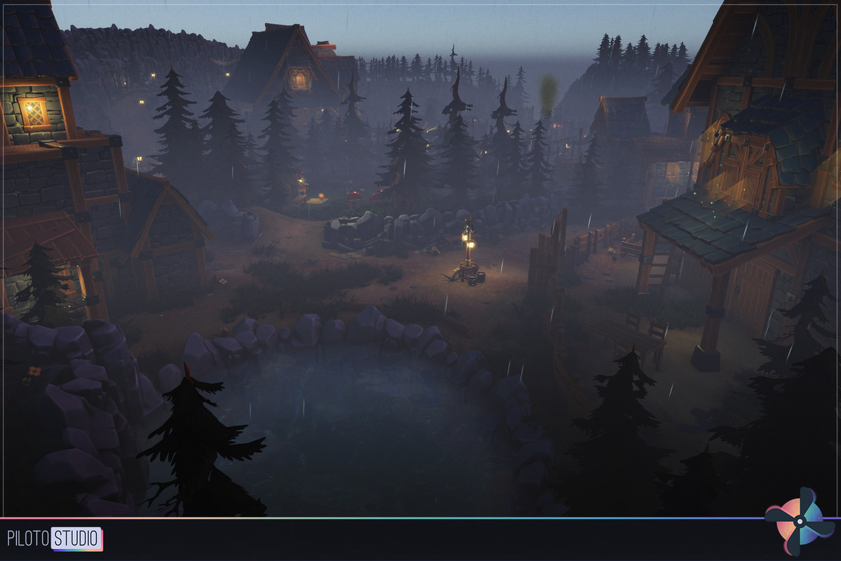 Mega Stylized PBR Environment Pack +500 Assets - Modular Houses, Water Shader