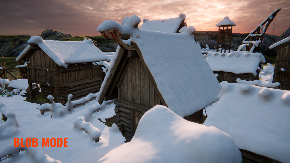 Snow Mesh Layer