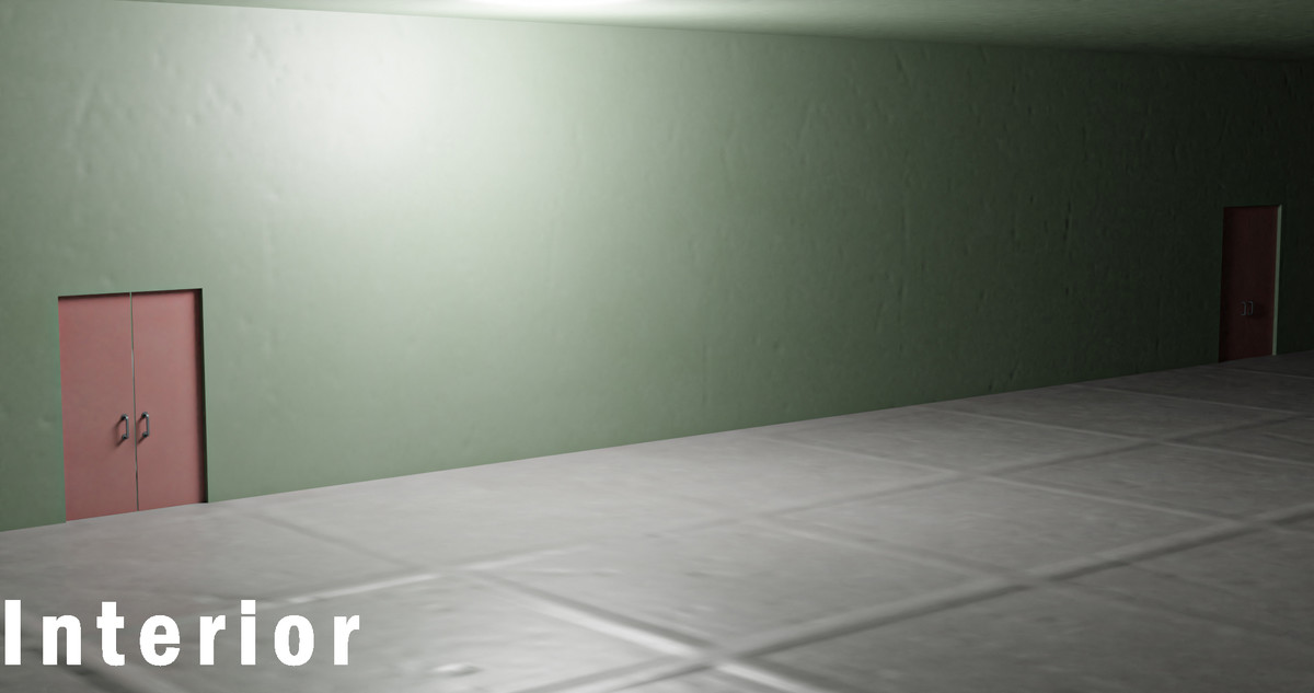 Factory Warehouse Exterior and Interior URP and HDRP Textures