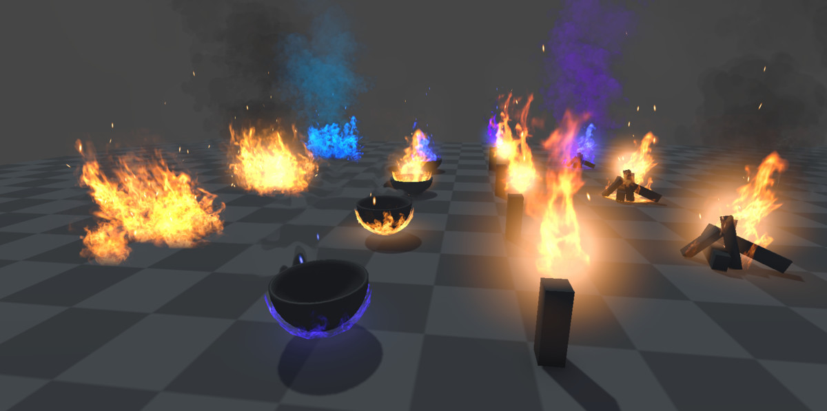 Environment Fire VFX