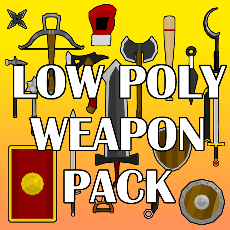 Low-Poly Melee Weapon Pack