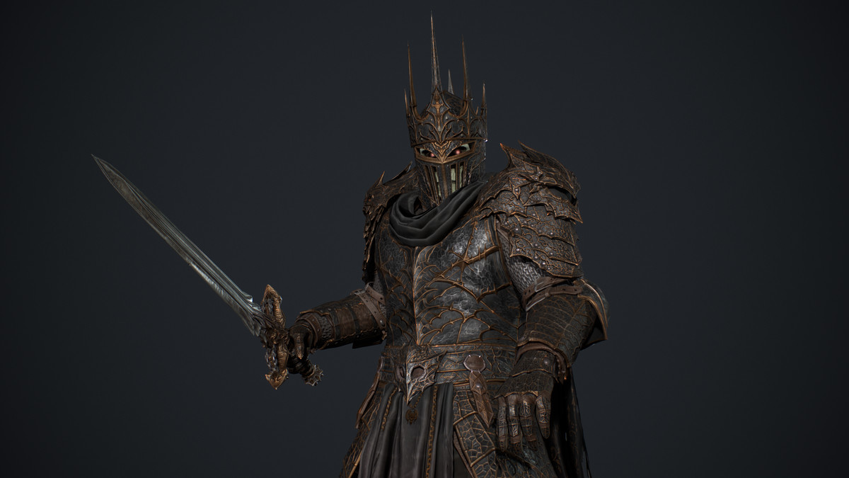 Hollowed Knight - Dark Fantasy Character