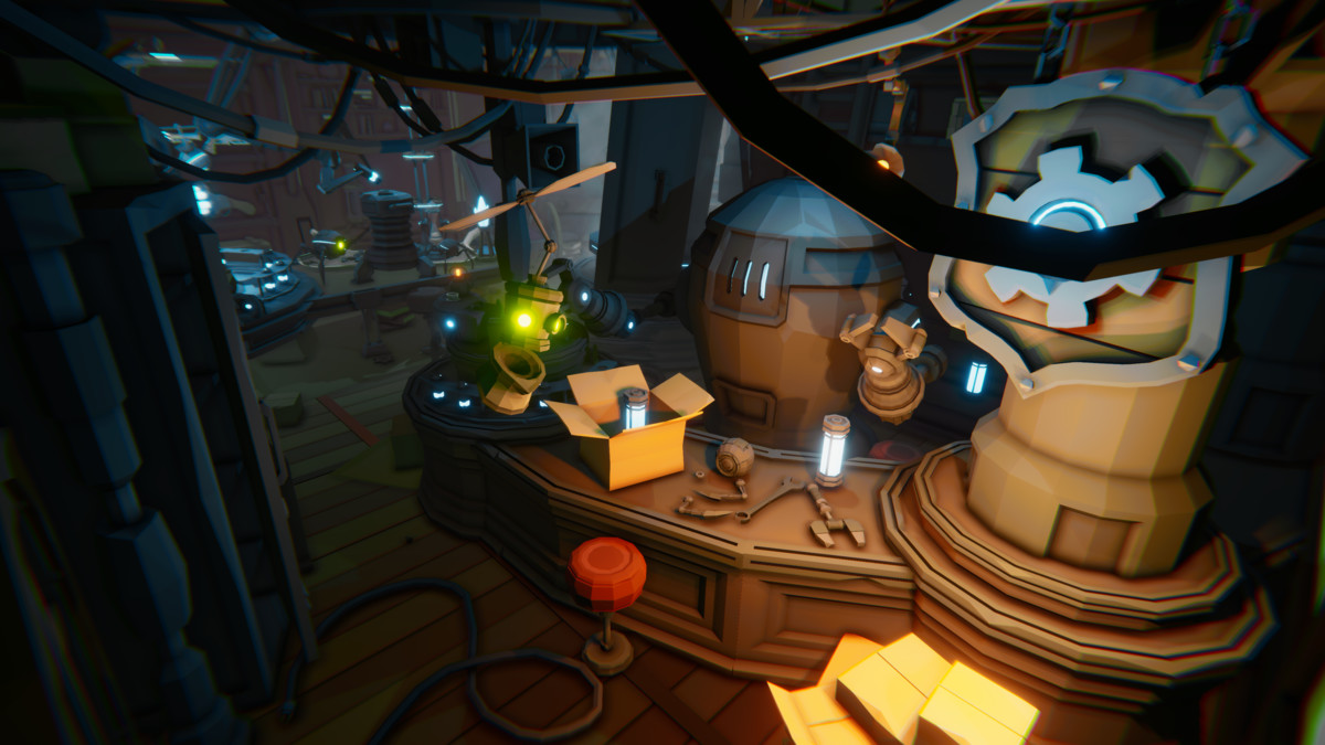 STYLIZED Fantasy Magitech Laboratory - Low Poly 3D Art