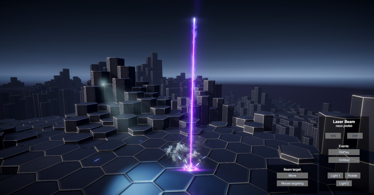 UNI VFX 6D: Beams & Energy for Visual Effect Graph