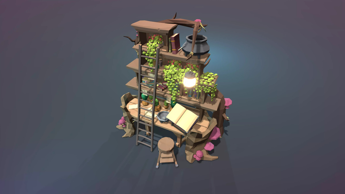 STYLIZED Low Poly Fantasy Bundle Vol. 2