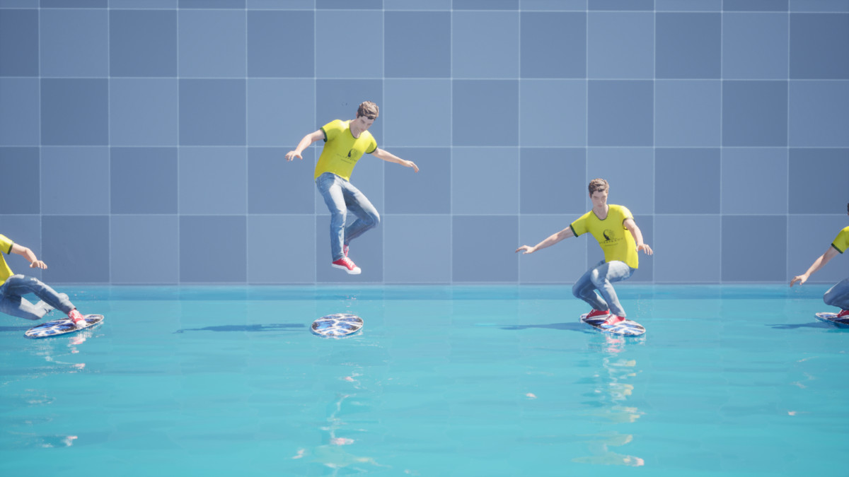 Surfing Animation