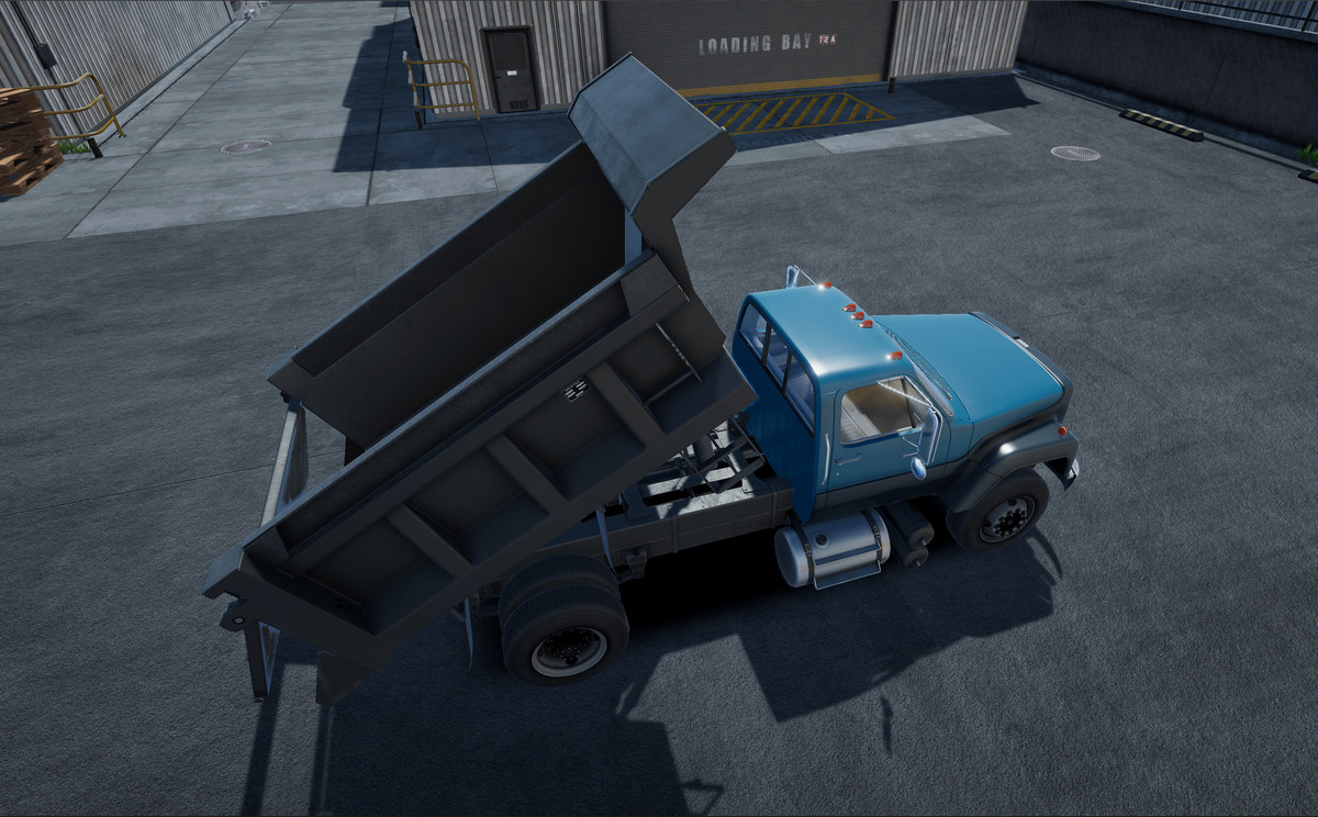 80s generic dump truck