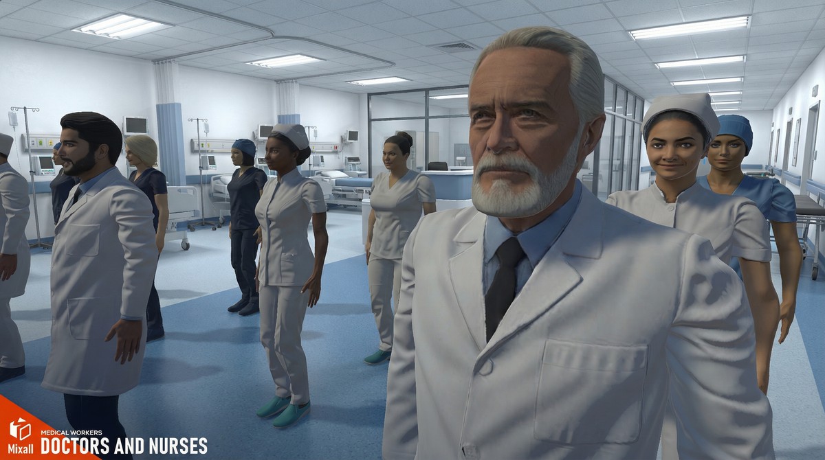 Doctors and nurses - medical workers