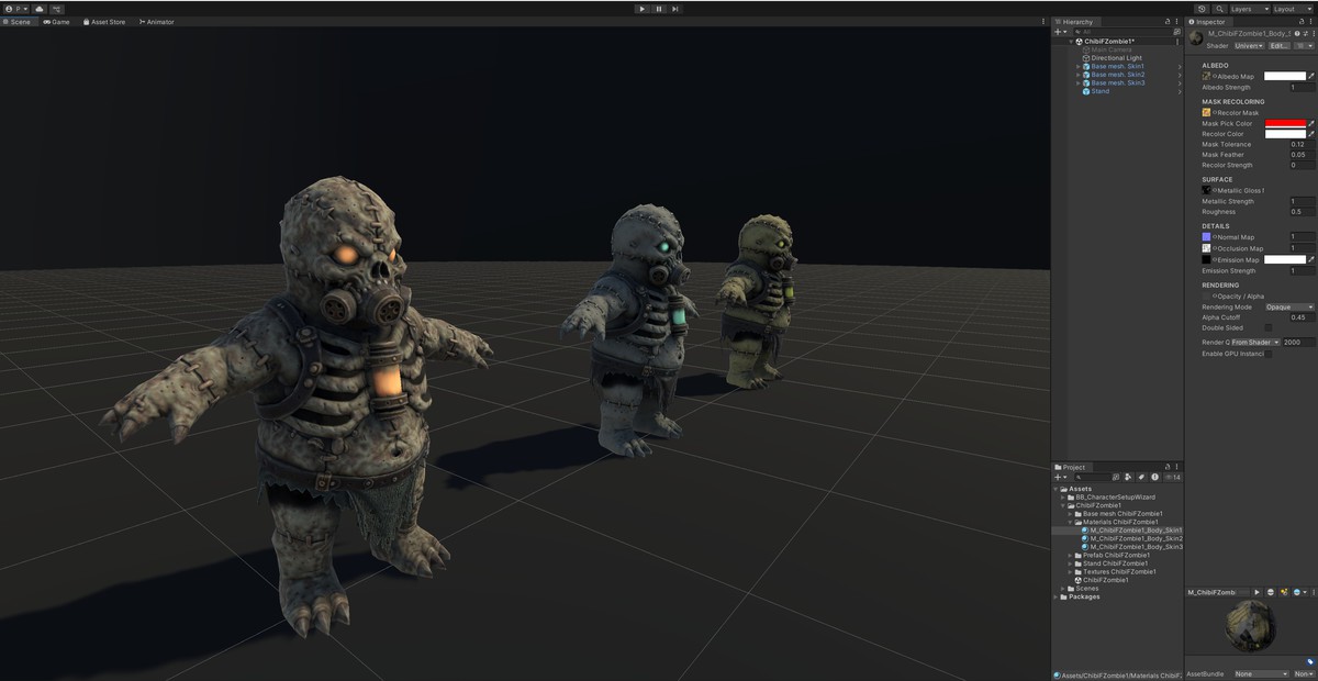 Chibi Necro Zombie