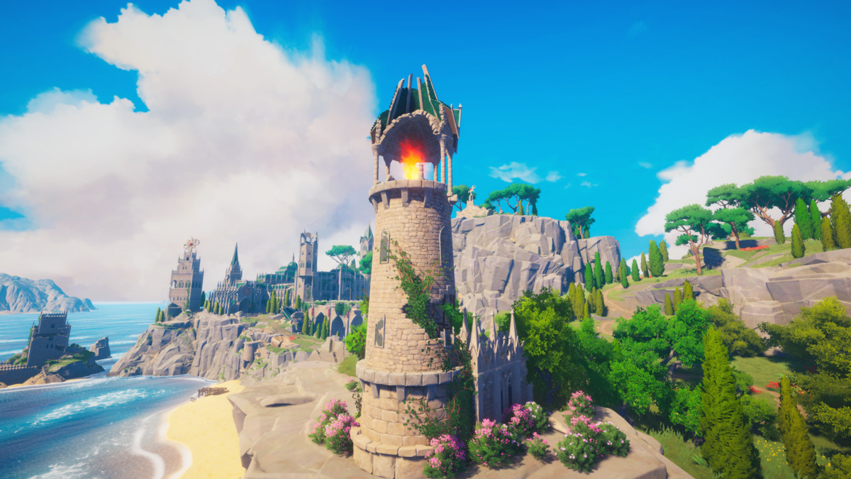 SUN TEMPLE - Stylized Ruins Open World Environment