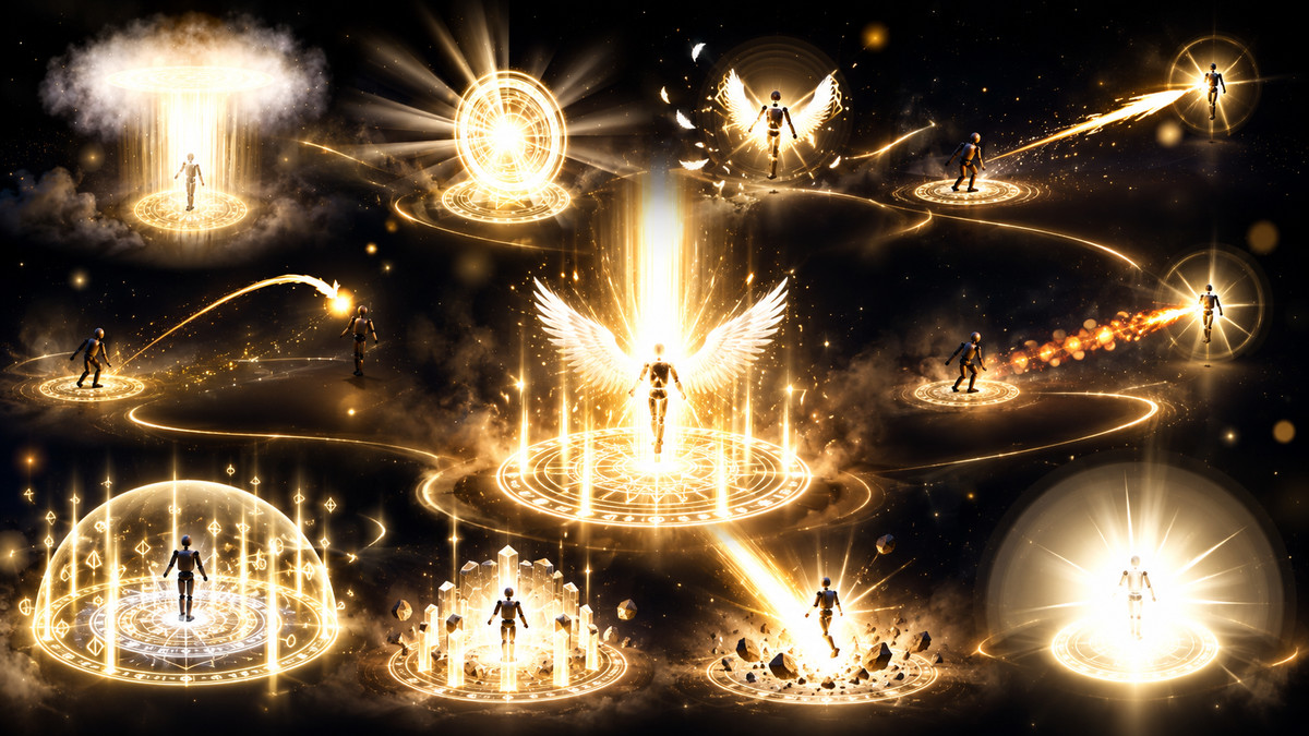 130 Divine Magic VFX: Holy, Fallen & Blood