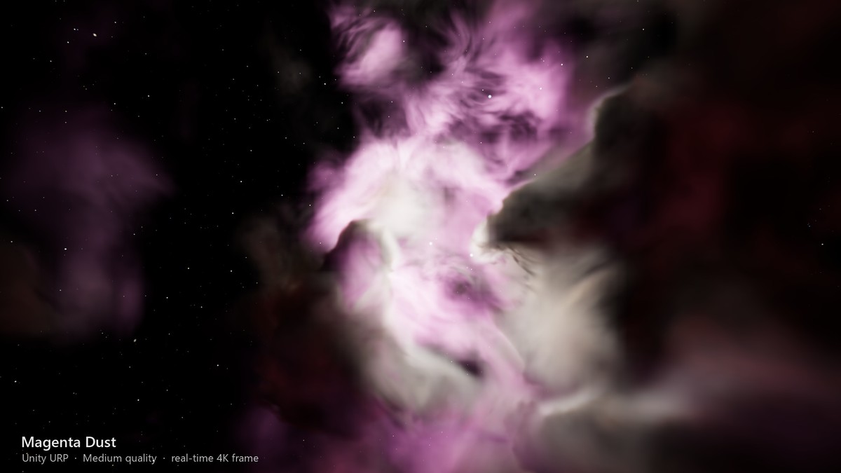 Volumetric Nebula Skyboxes 2 – 17 Fly-Through 3D Space Nebulae (URP & HDRP)