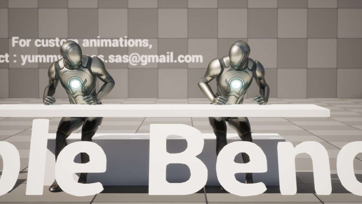 198 NPC Idle Animations Bundle Standing + Seated