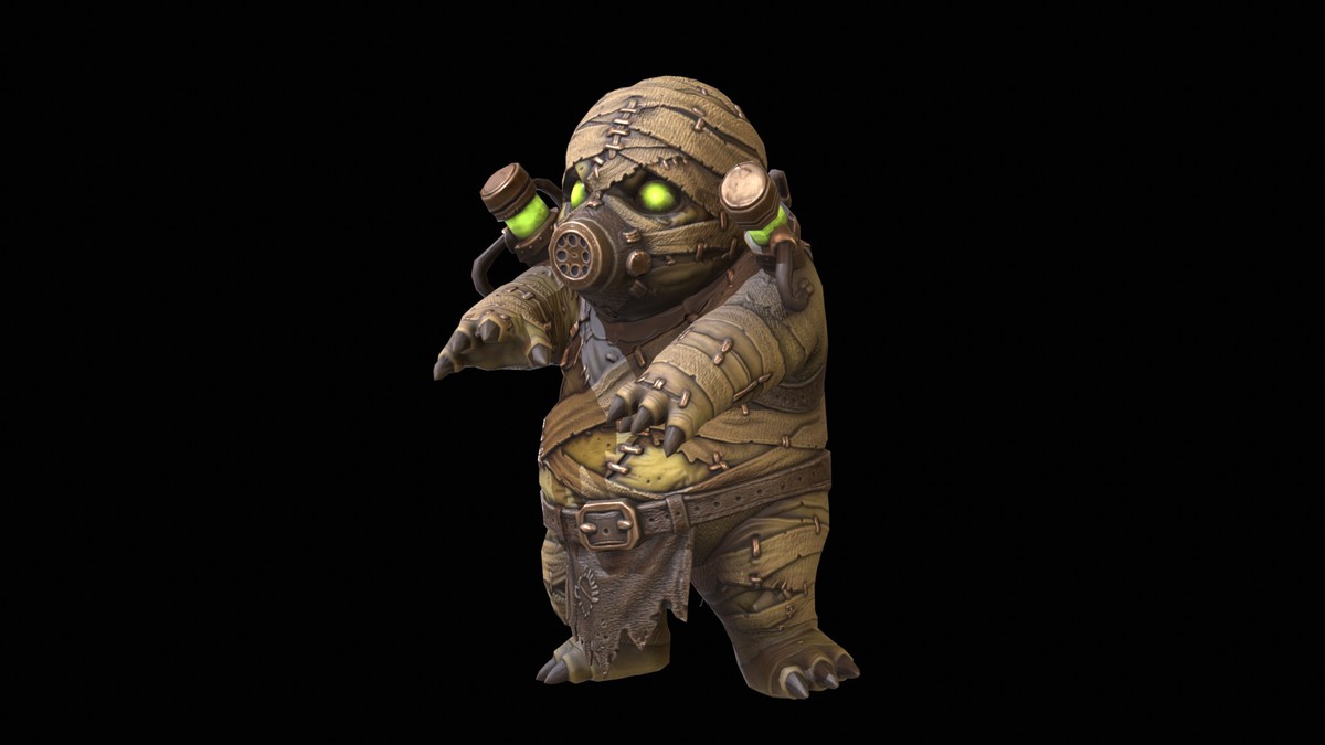 Chibi Necro Fat Zombie