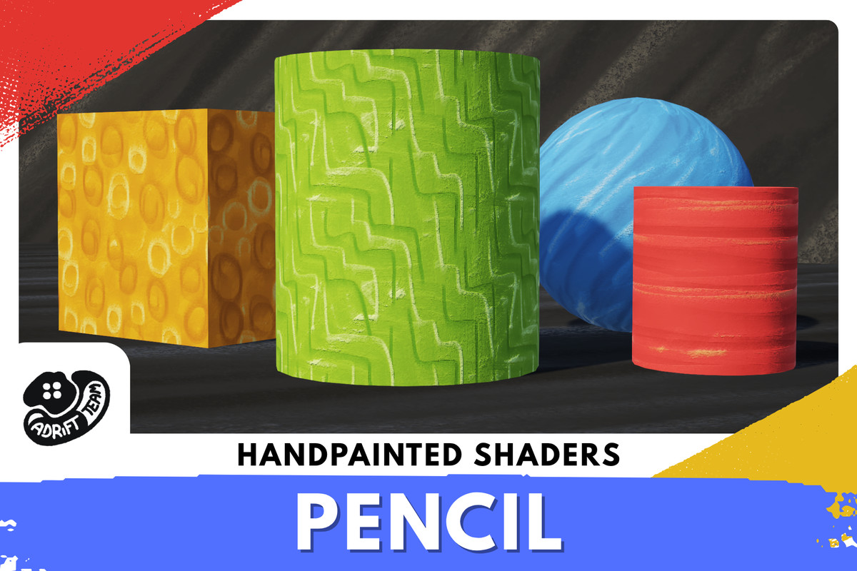 Handpainted Shader and Pencil Texture