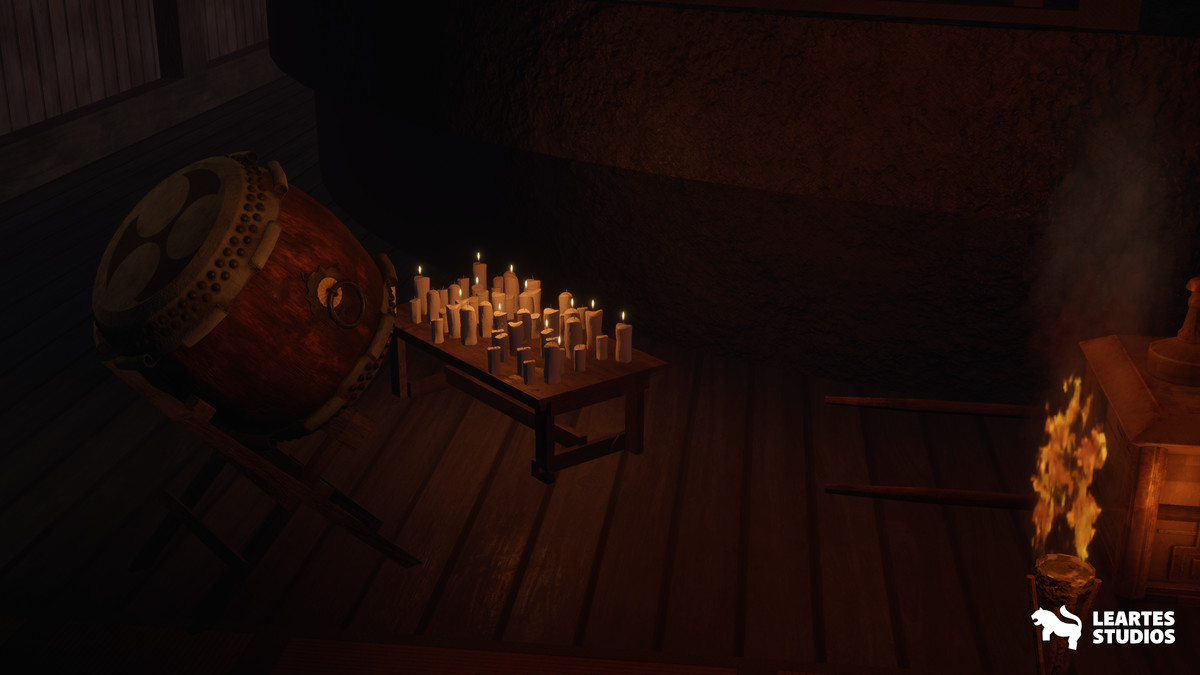 Japanese Temple Environment