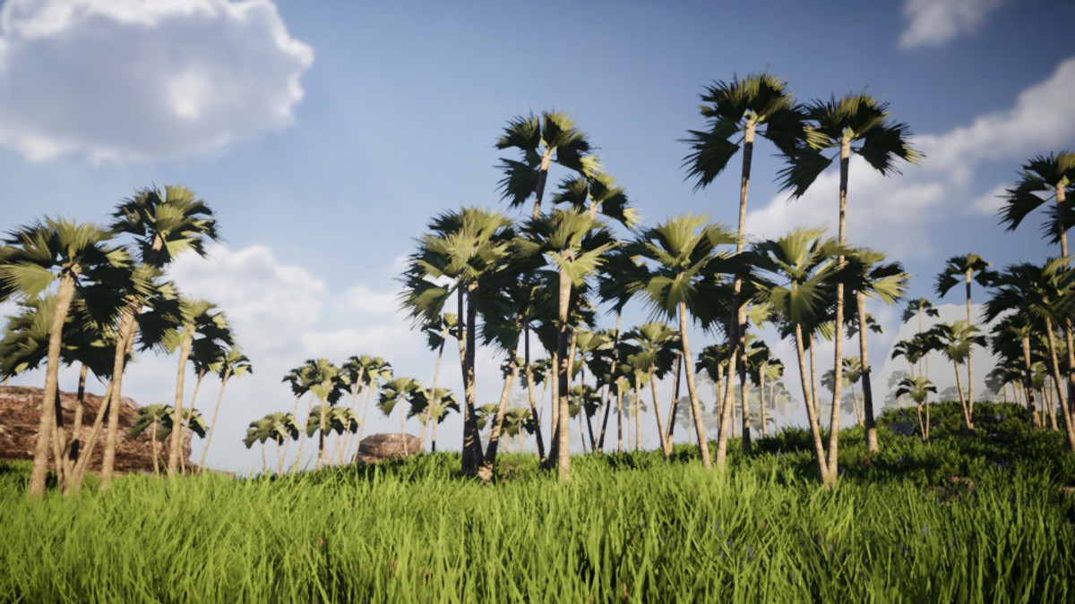 Mobile Palm Tree Bundle (for URP)