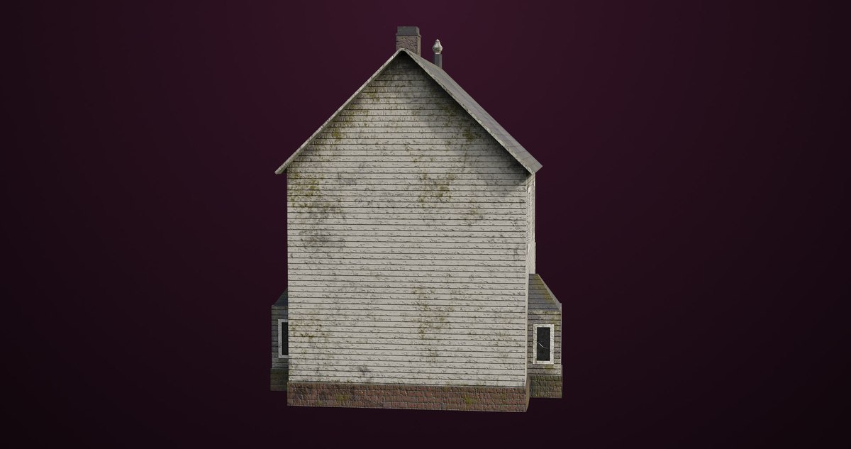 Old Dusty Vintage House 01 URP HDRP Textures
