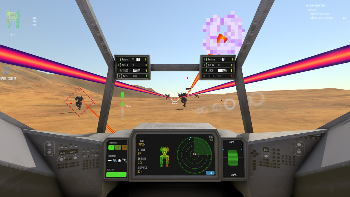 Retro Mech Simulator URP