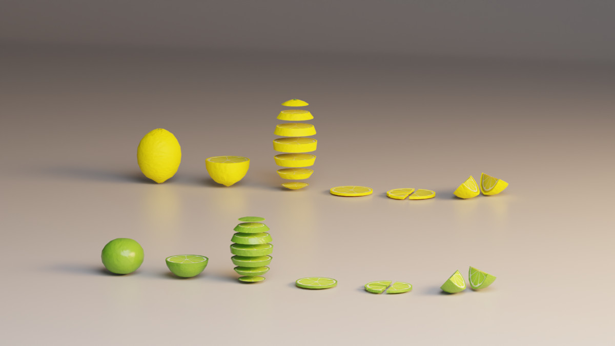 Stylized Asian Vegetable 3D Model Pack – Modular Low Poly Set