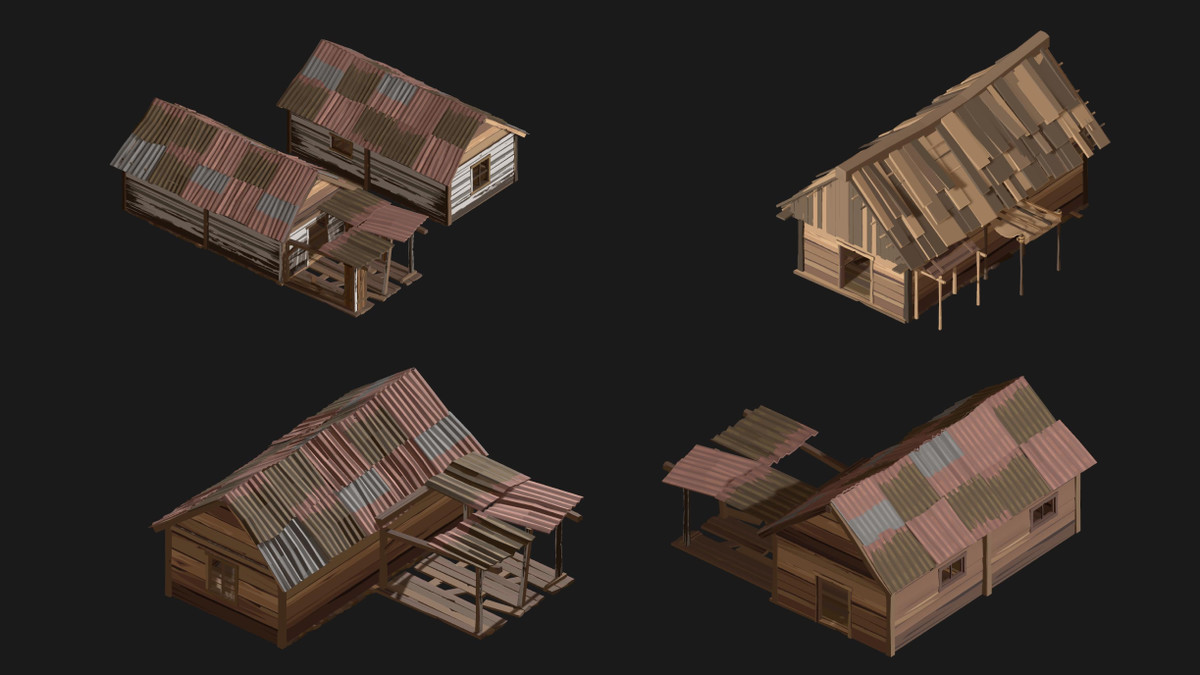 Low Poly Swamp Village – ModulaCraft PRO