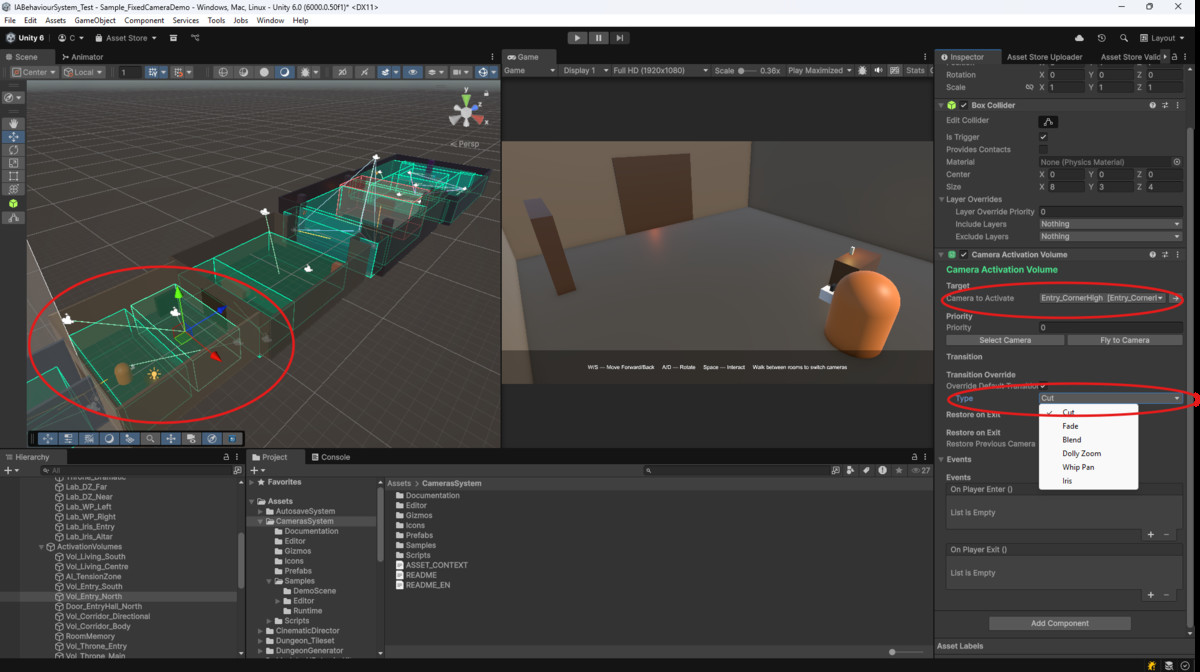 Vigil: Survival Horror Fixed Camera System