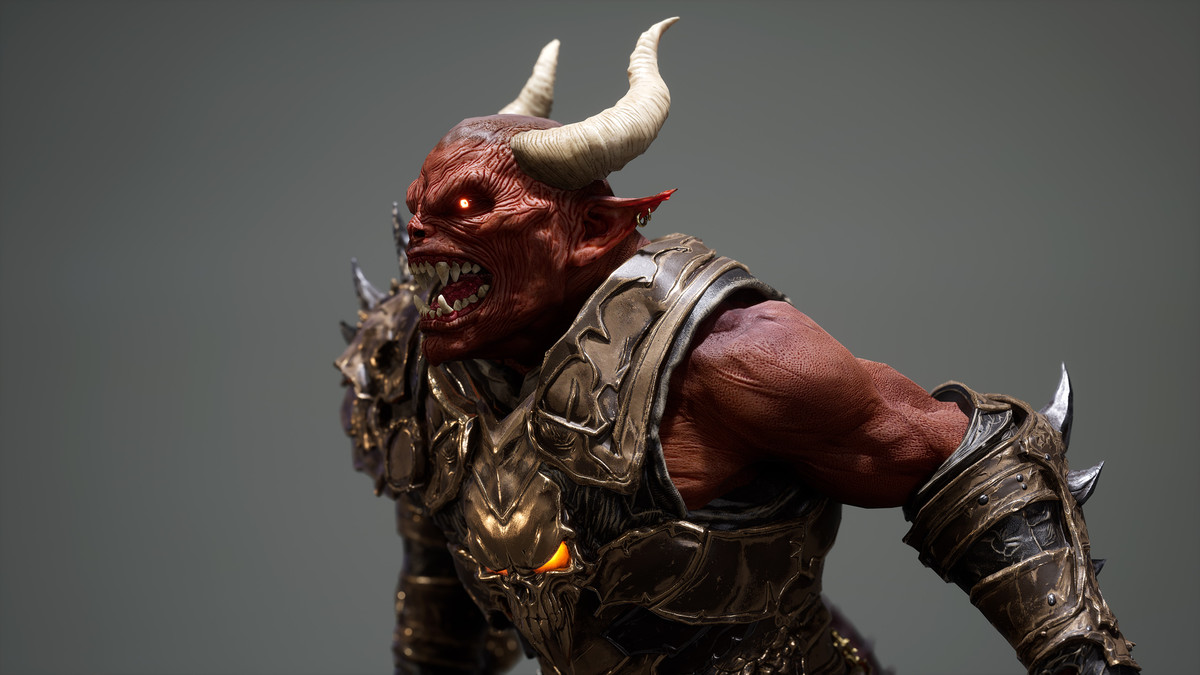 Medieval Demon Creature