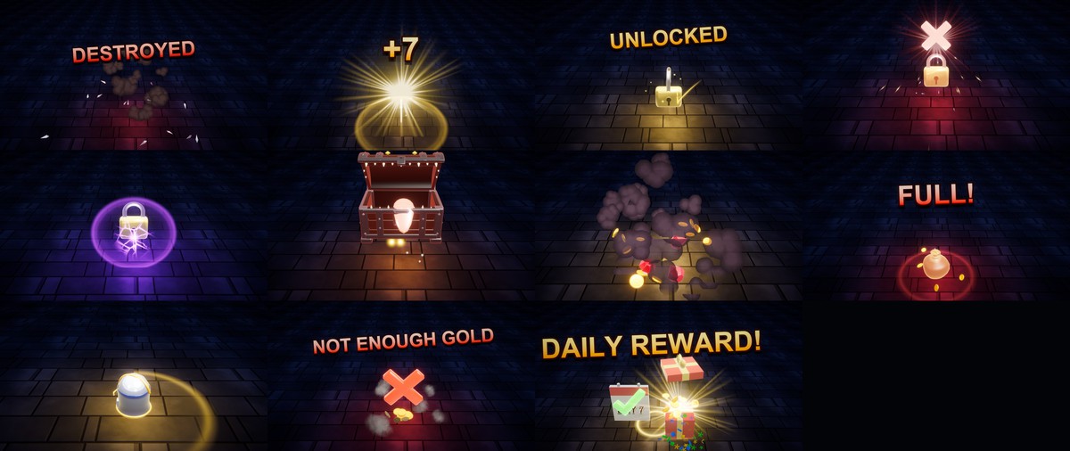RPG Loot Feedback FX — 260+ Loot, Chest & Reward Effects