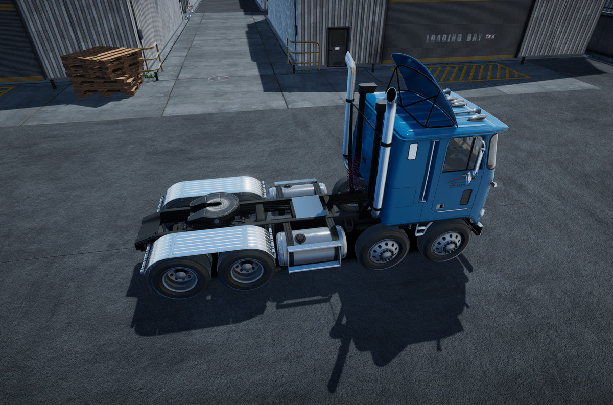 TwinSteer cabover truck