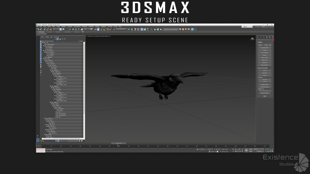 Raven - Flying System - Bird Behavior - #75