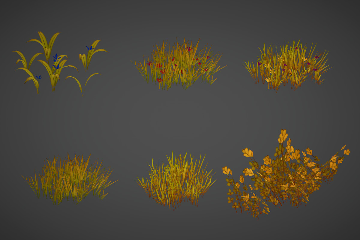 Stylized Fantasy Vegetation 8