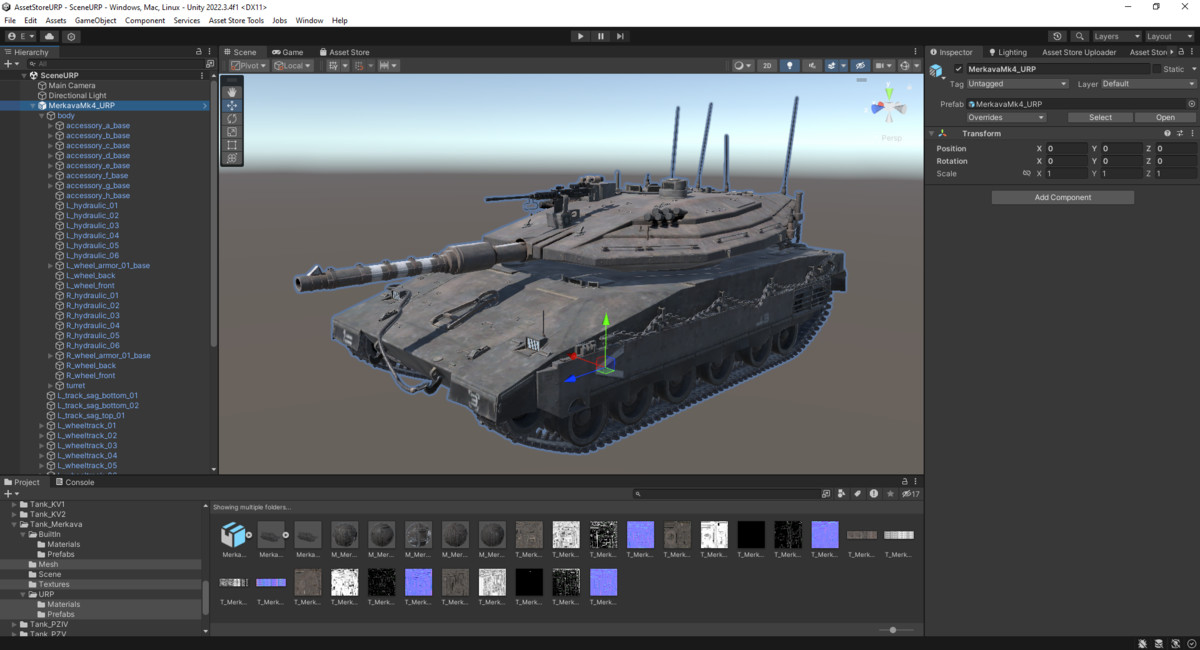 Tank Rigged Bundle 01