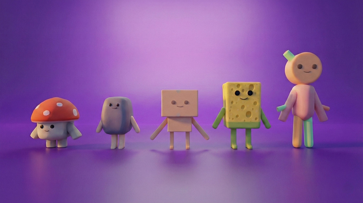 Stylized Cute Characters – Animated