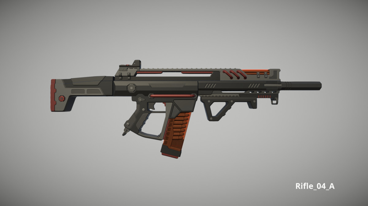 Cyberpunk Armory - Low Poly