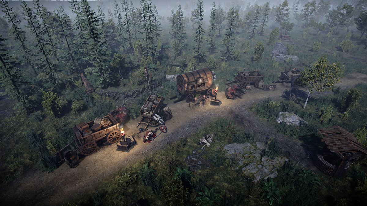 Dark Fantasy Bandit Camp & Wilderness