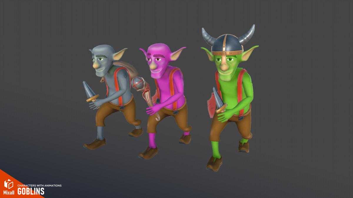 Goblins -characters with animations
