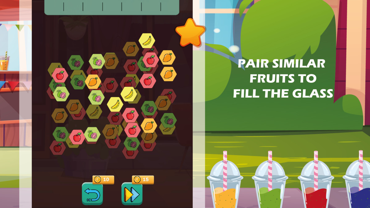 2D Juice Blast – Liquid Tile Puzzle Game Template