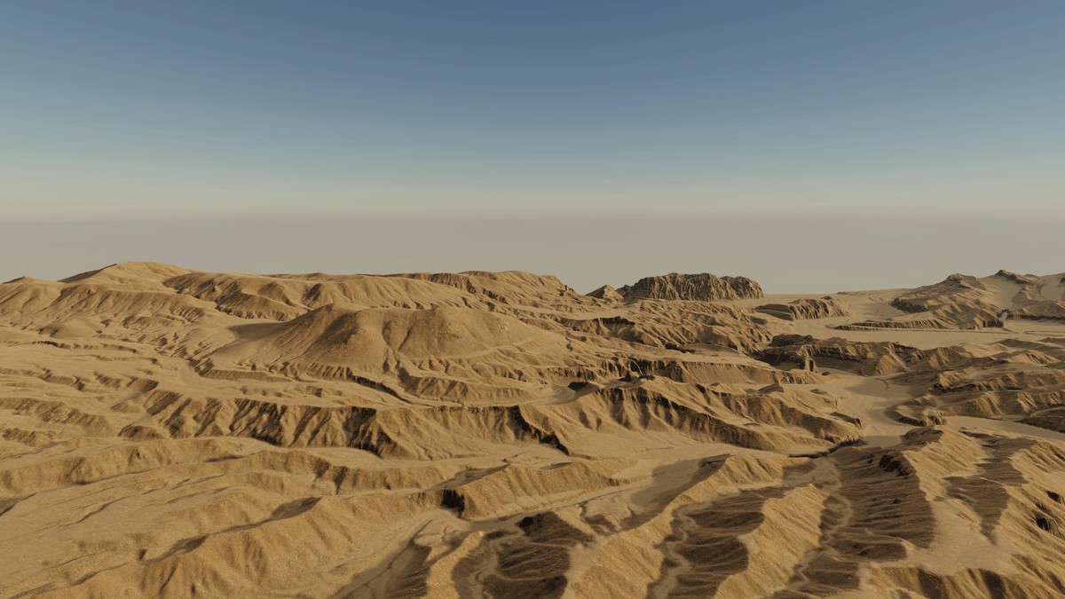 Mojave National Preserve Real-World Terrains 4K