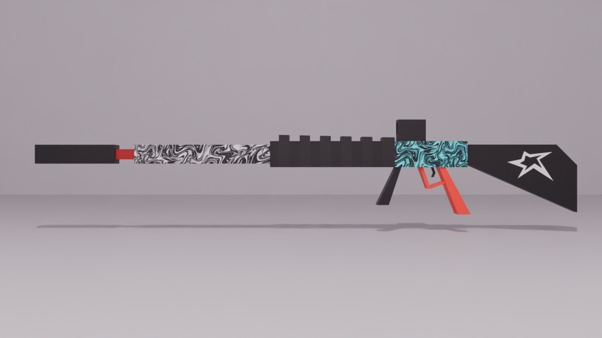 Stylized Low Poly Weapon Pack (Guns & Rifles)