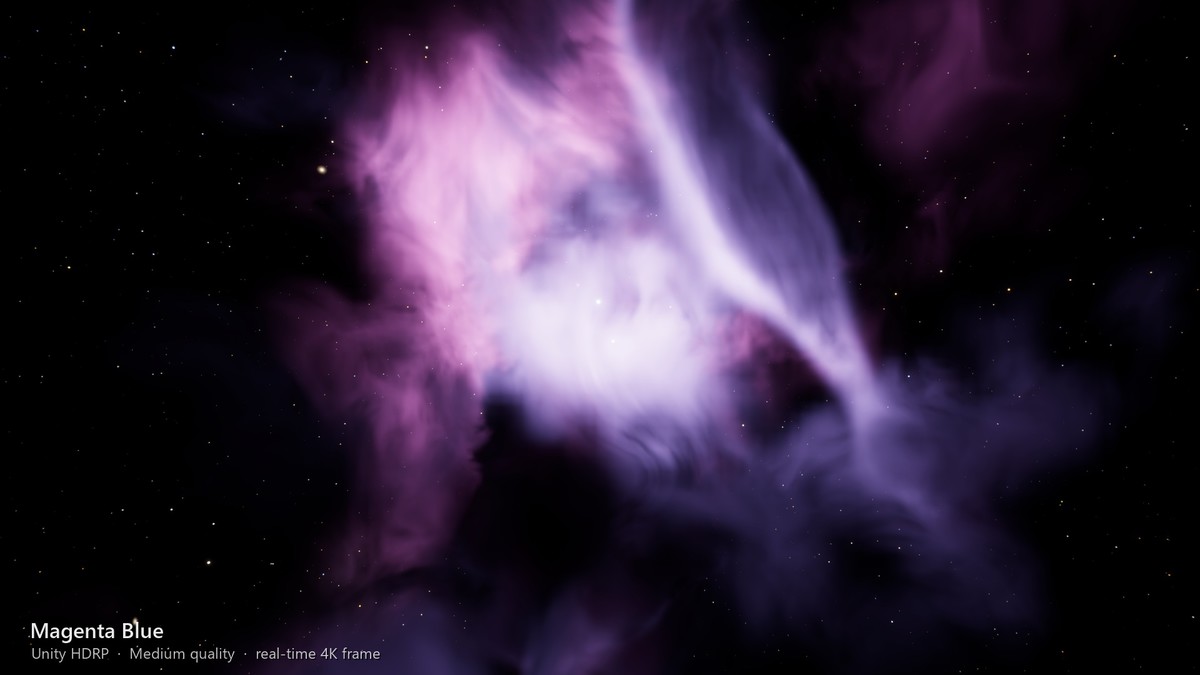 Volumetric Nebula Skyboxes 2 – 17 Fly-Through 3D Space Nebulae (URP & HDRP)