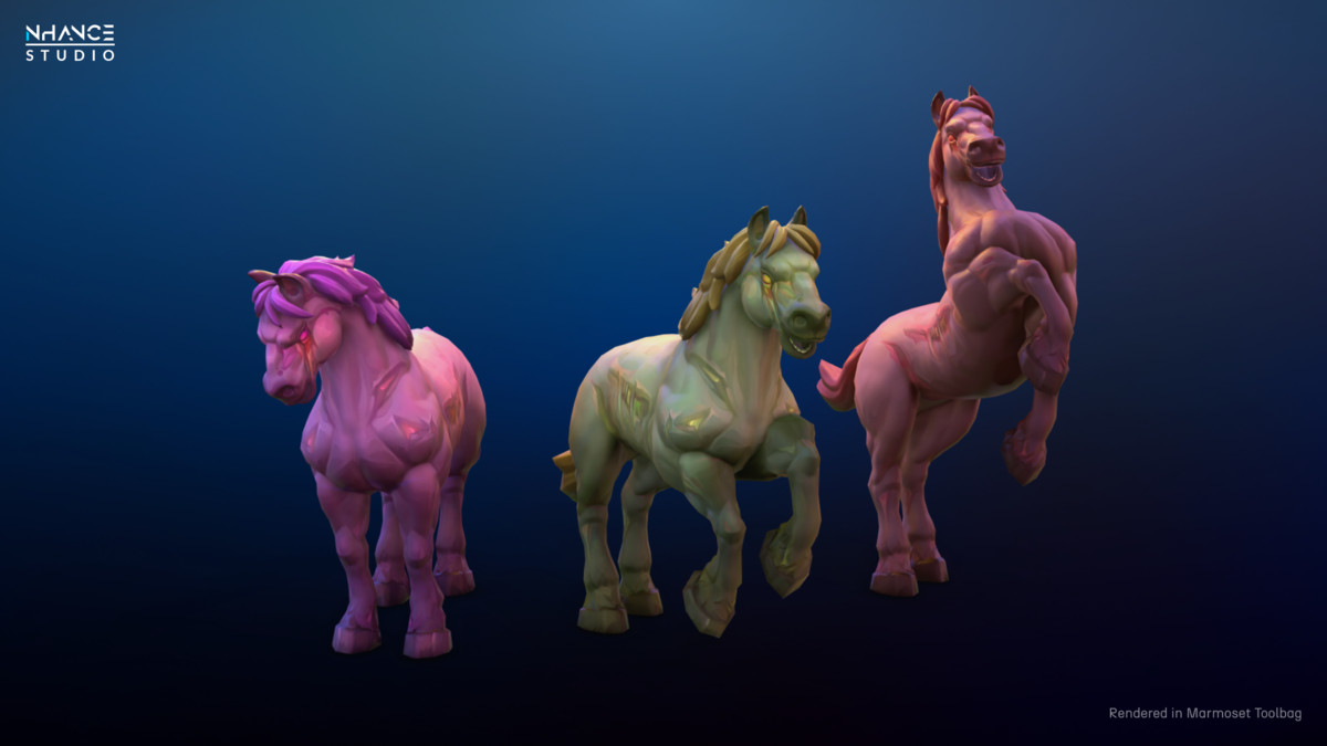 Stylized Horse Mount