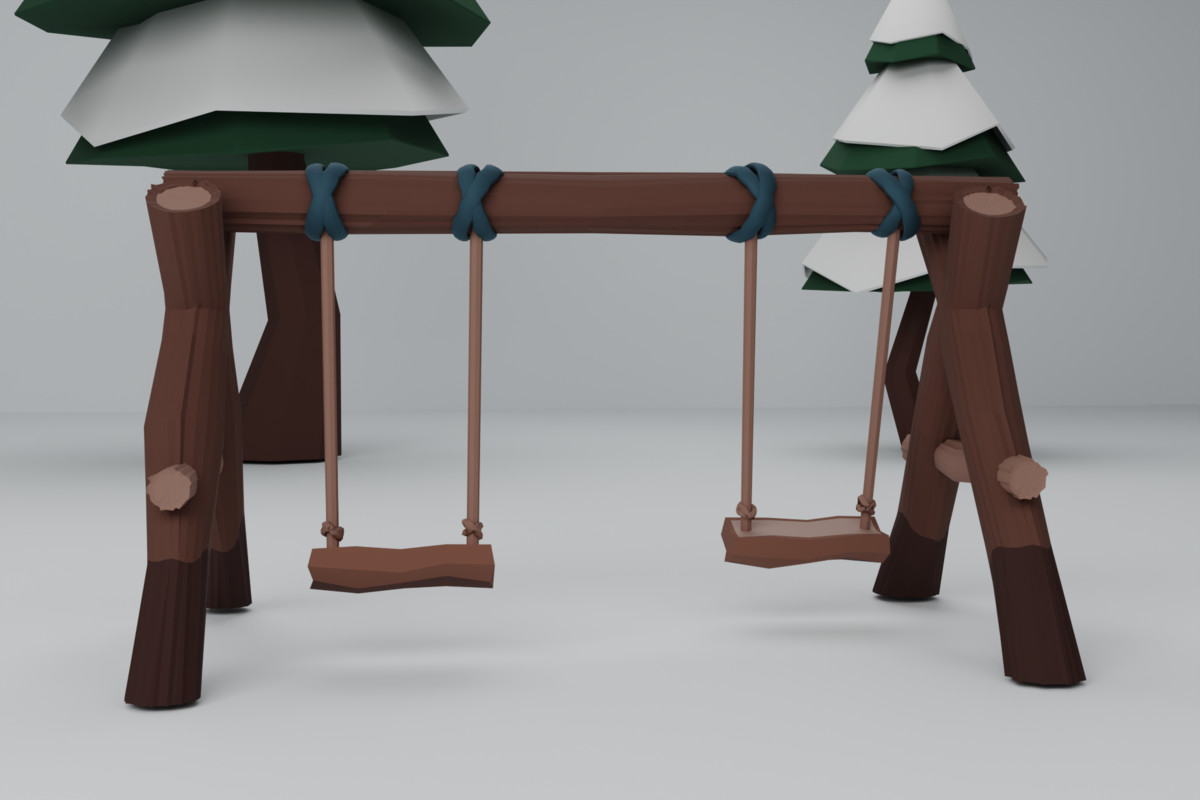 Stylized Winter Playground Pack